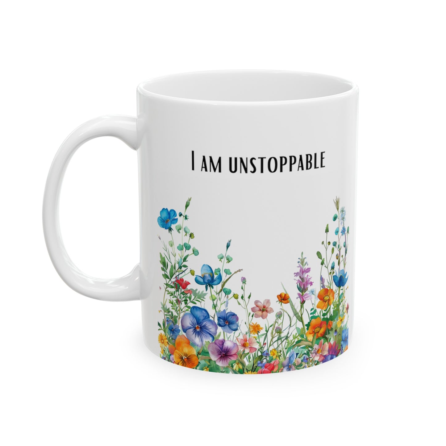 Affirmation Mug Ceramic11oz I am unstoppable