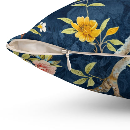 Timeless Elegance: Chinoiserie Collection Accent Pillow