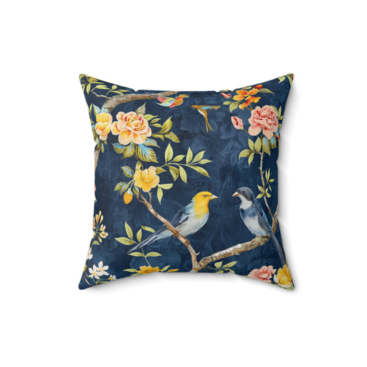 Timeless Elegance: Chinoiserie Collection Accent Pillow