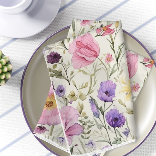 Floral Napkin - Set of 4