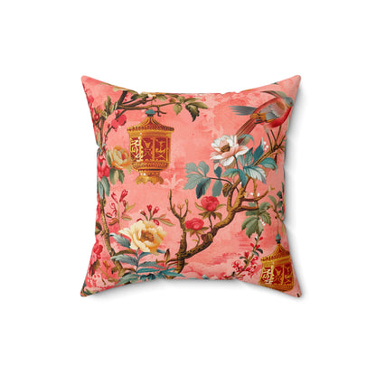 Timeless Elegance: Chinoiserie Collection Accent Pillow