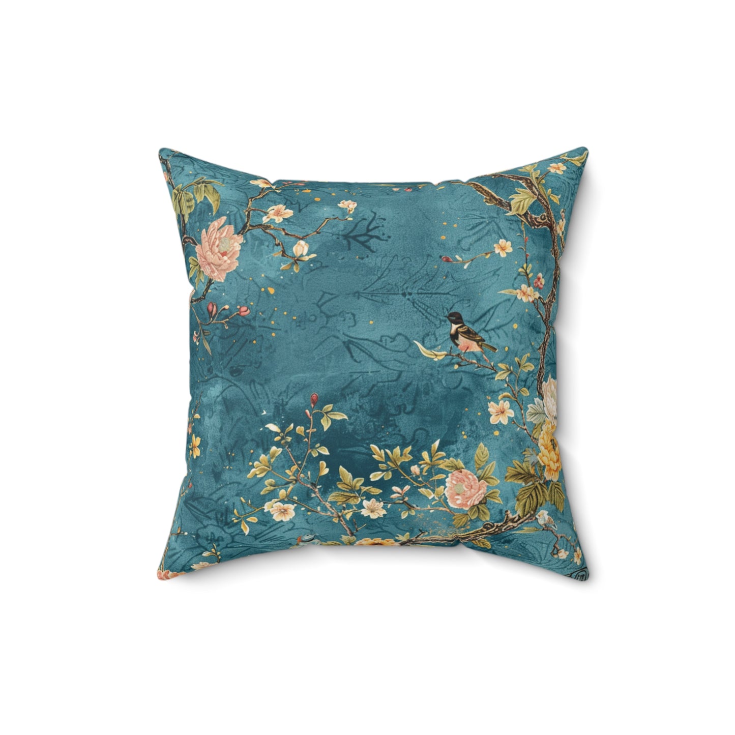 Timeless Elegance: Chinoiserie Collection Accent Pillow