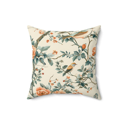 Timeless Elegance: Chinoiserie Collection Accent Pillow