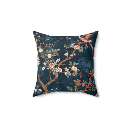 Timeless Elegance: Chinoiserie Collection Accent Pillow