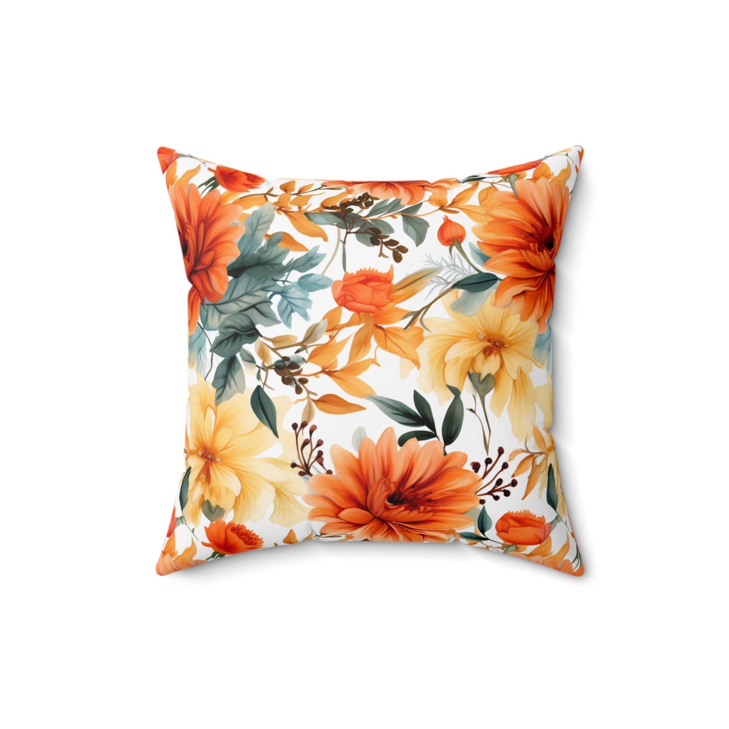 Fall Home Decor Square Pillow