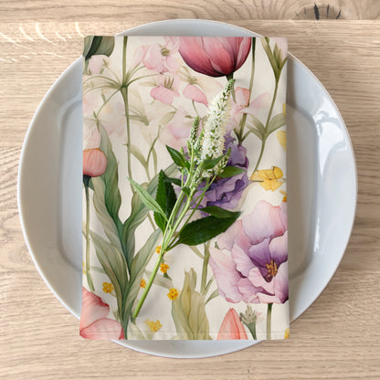 Floral Napkin - Set of 4