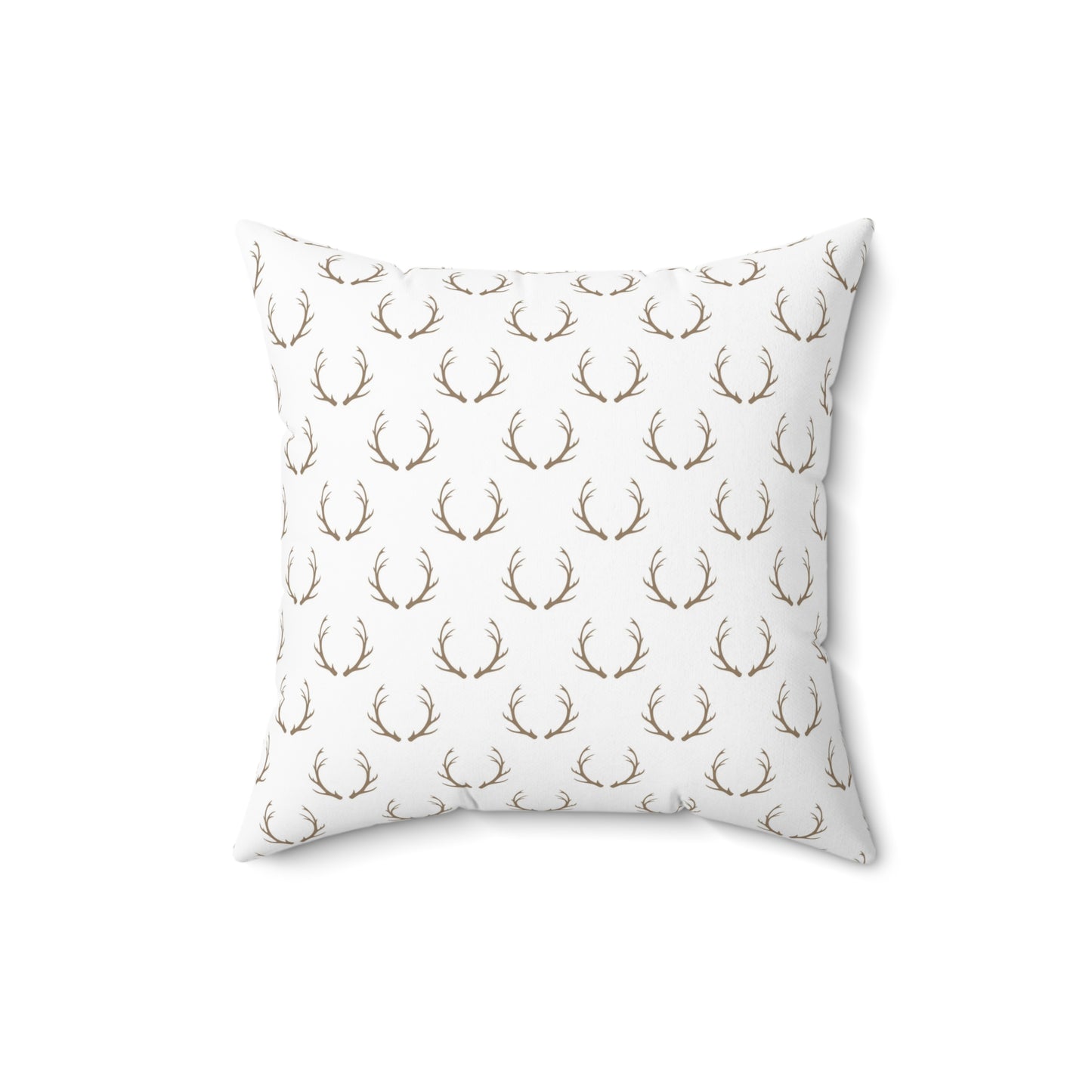 Festive Fusion Spun Polyester Square Pillow – Holiday Accent Decor