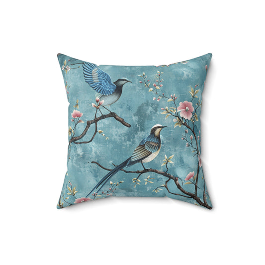 Timeless Elegance: Chinoiserie Collection Accent Pillow