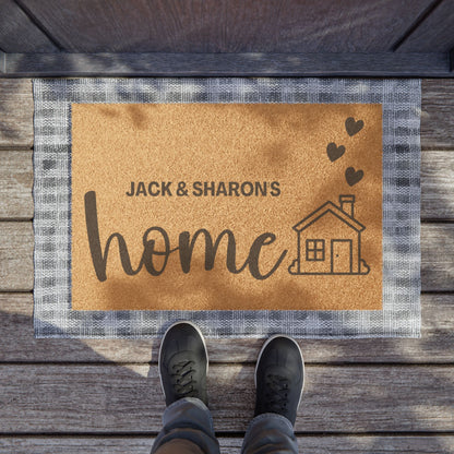 Welcome Guests in Style – Your Personalized Doormat Awaits!