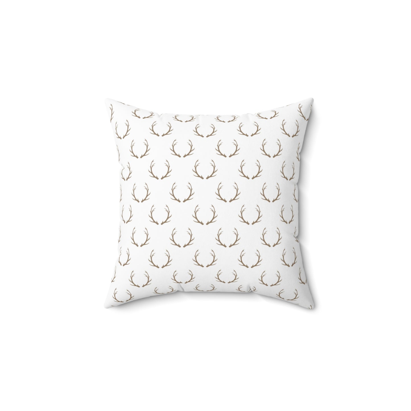 Festive Fusion Spun Polyester Square Pillow – Holiday Accent Decor