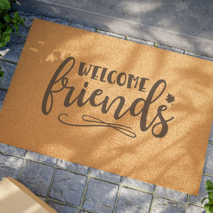 Fall Porch Decor Welcome Friends Doormat