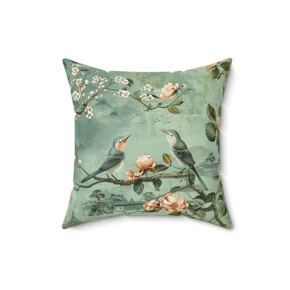 Timeless Elegance: Chinoiserie Collection Accent Pillow