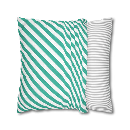 Tropical Themed Spun Polyester Square Pillowcase