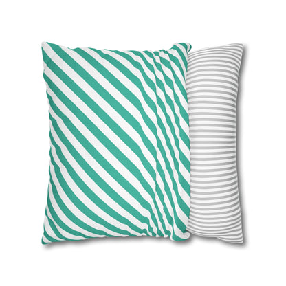 Tropical Themed Spun Polyester Square Pillowcase