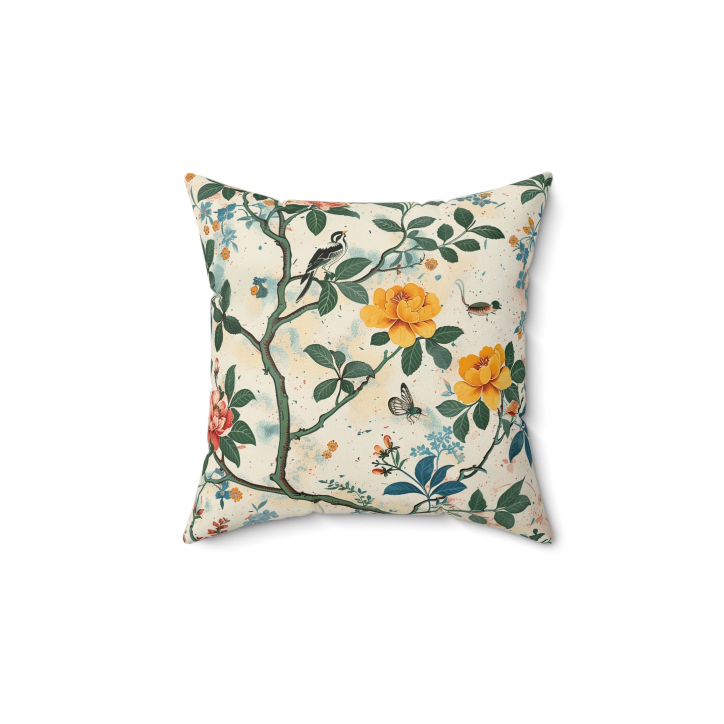 Timeless Elegance: Chinoiserie Collection Accent Pillow