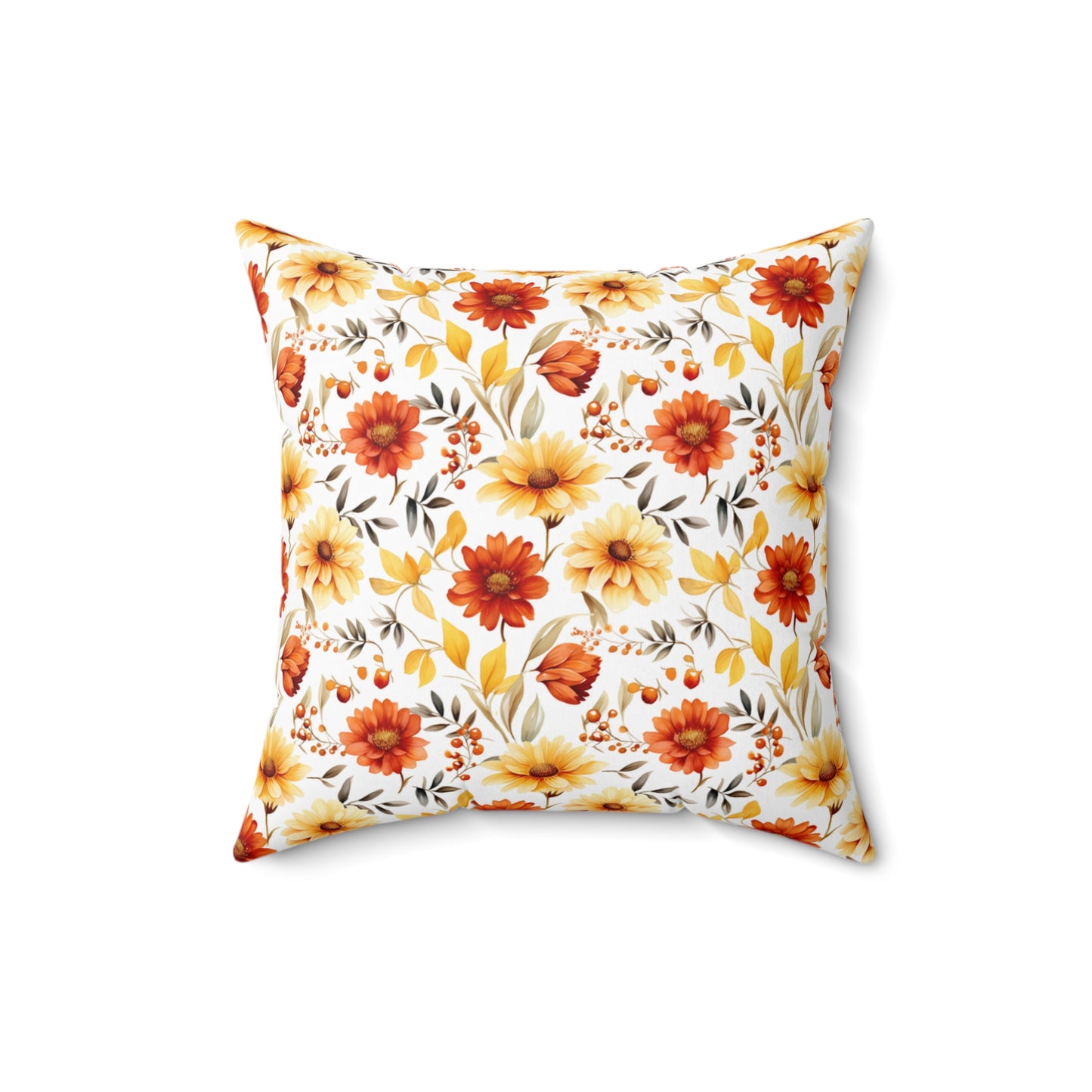 Fall Home Decor Square Pillow #2