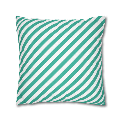 Tropical Themed Spun Polyester Square Pillowcase