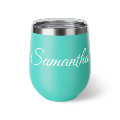 12oz Custom Insulated Tumbler – Double-Wall Stainless Steel with BPA-Free Lid