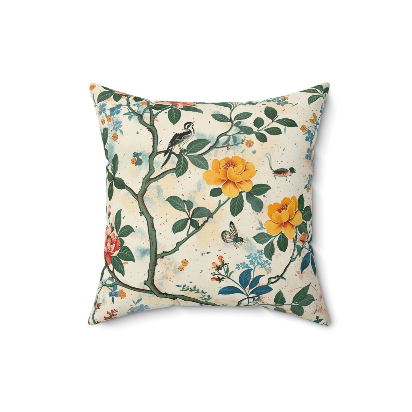 Timeless Elegance: Chinoiserie Collection Accent Pillow