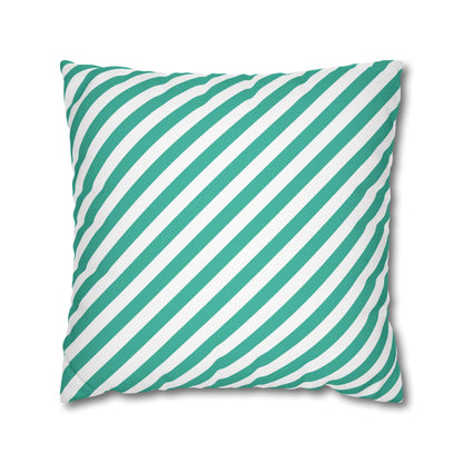 Tropical Themed Spun Polyester Square Pillowcase