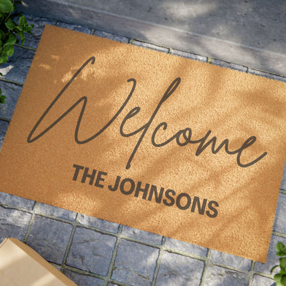 Welcome Guests in Style – Your Personalized Doormat Awaits!