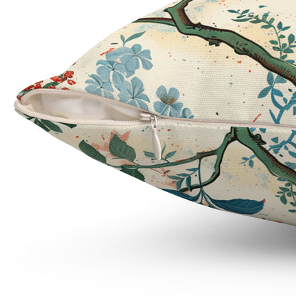 Timeless Elegance: Chinoiserie Collection Accent Pillow