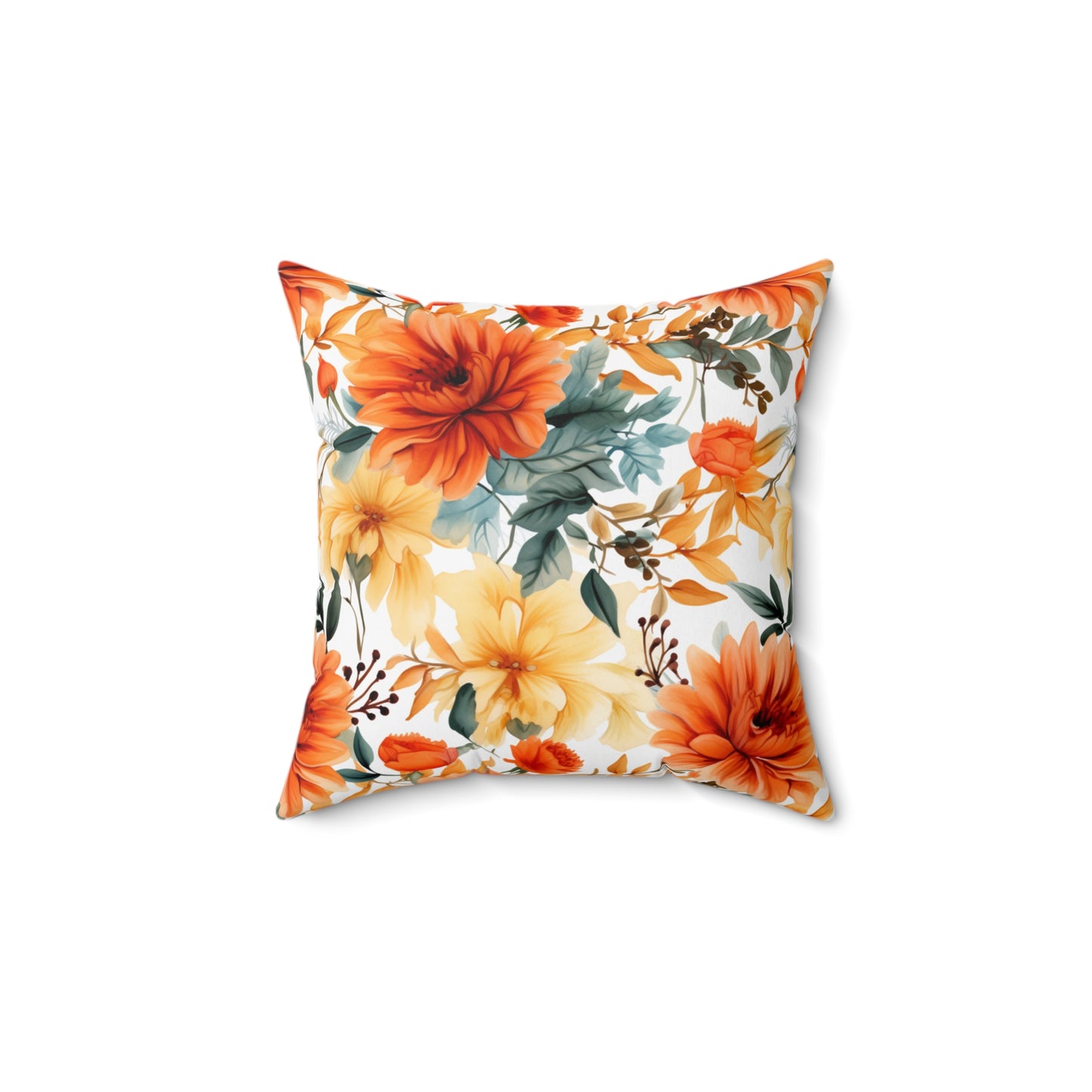 Fall Home Decor Square Pillow