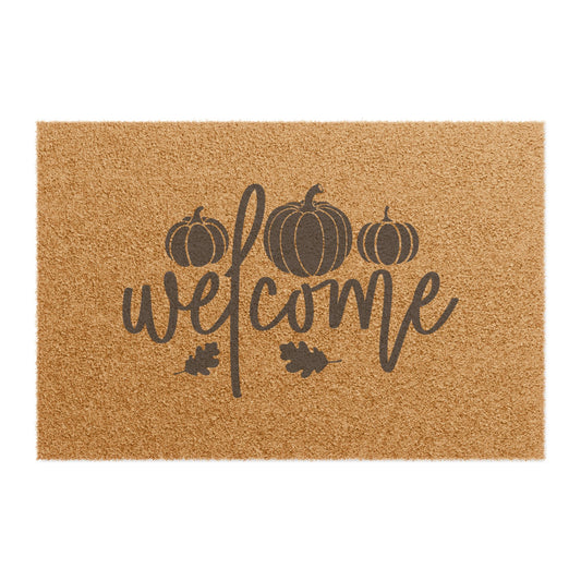 Fall Porch Decor Welcome Doormat