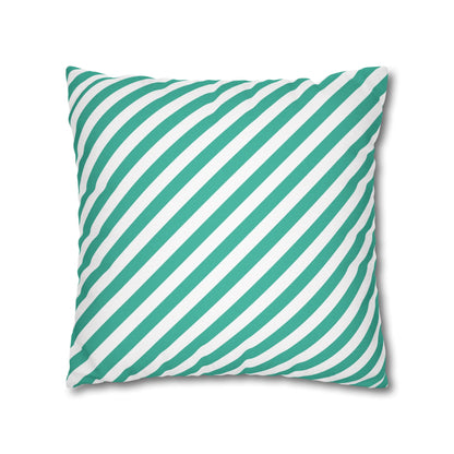 Tropical Themed Spun Polyester Square Pillowcase