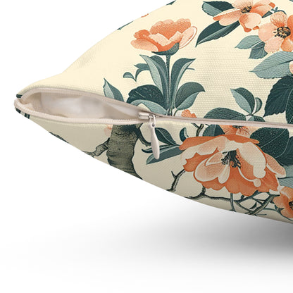 Timeless Elegance: Chinoiserie Collection Accent Pillow