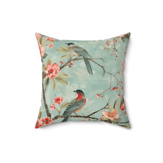 Timeless Elegance: Chinoiserie Collection Accent Pillow