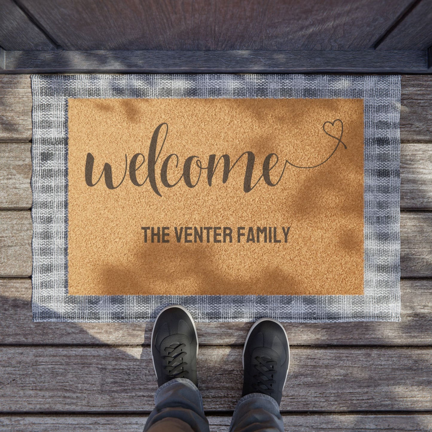 Welcome Guests in Style – Your Personalized Doormat Awaits!