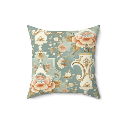 Timeless Elegance: Chinoiserie Collection Accent Pillow