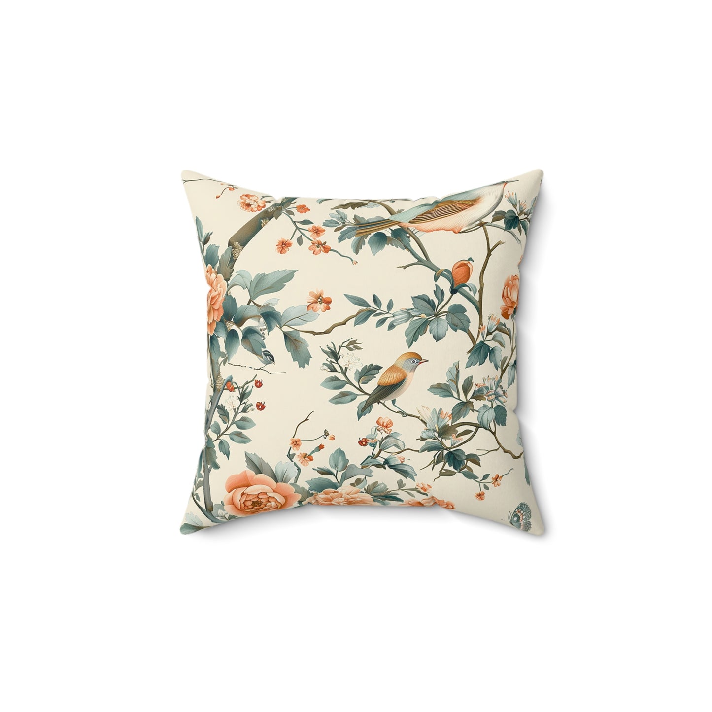 Timeless Elegance: Chinoiserie Collection Accent Pillow