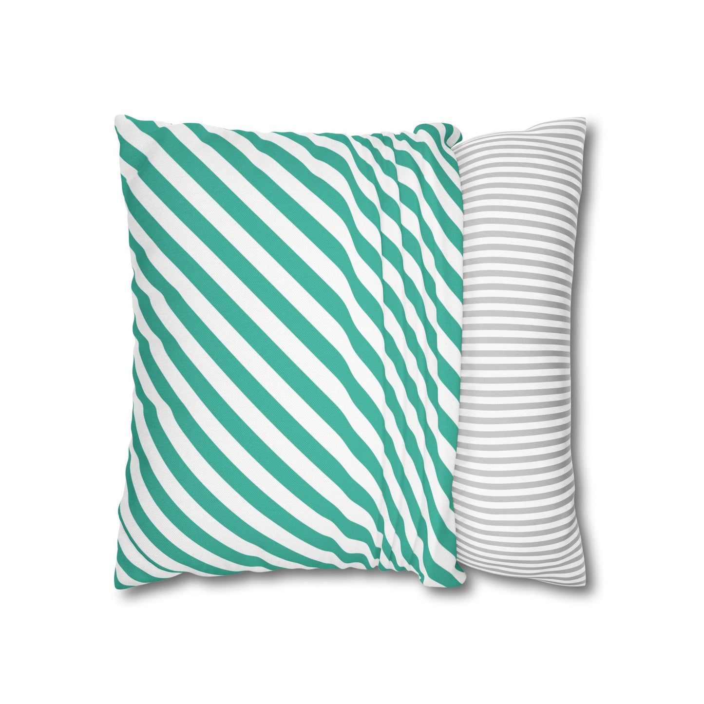 Tropical Themed Spun Polyester Square Pillowcase