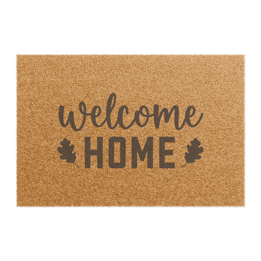 Fall Porch Decor Welcome Home Doormat