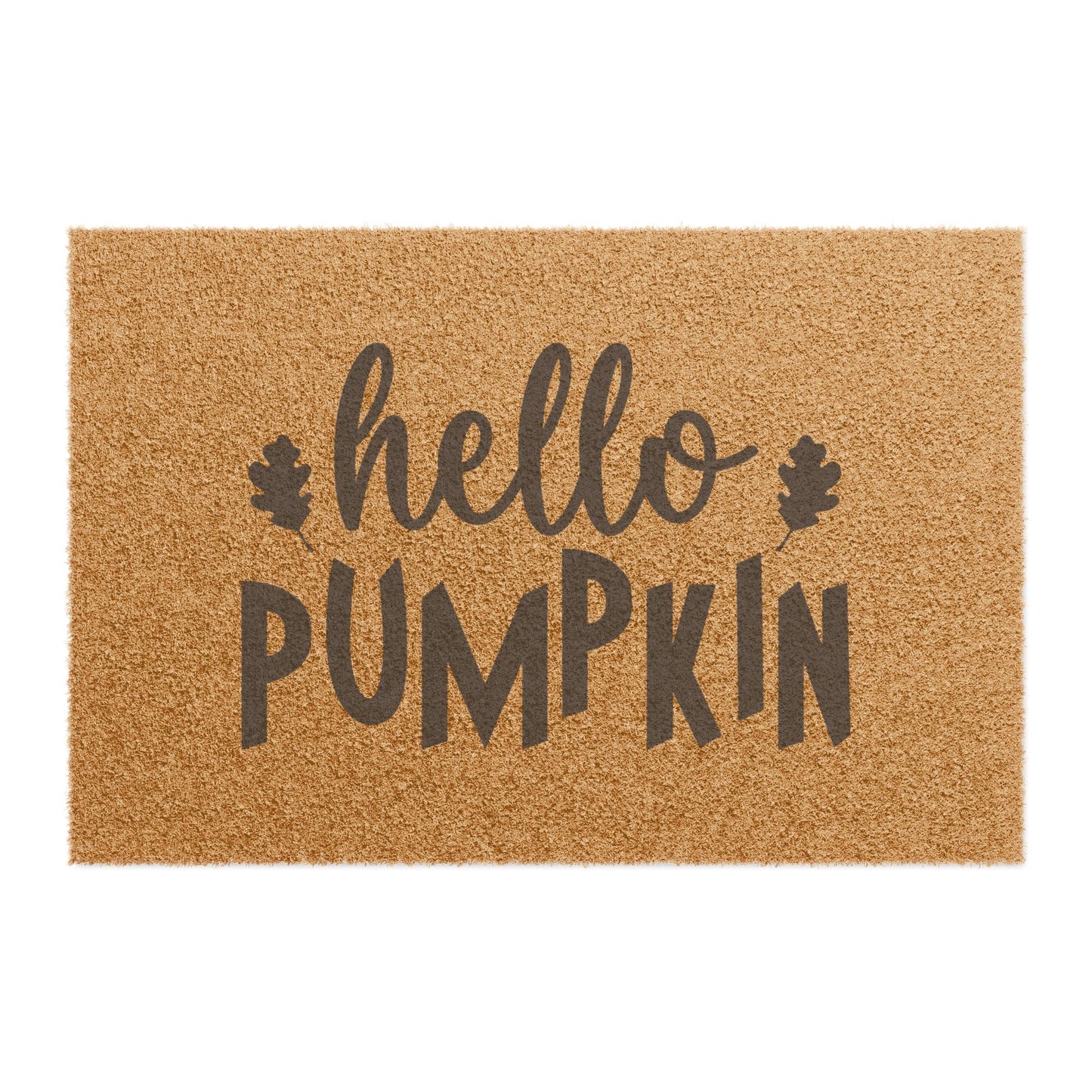 Fall Porch Decor "Hello Pumpkin" Doormat