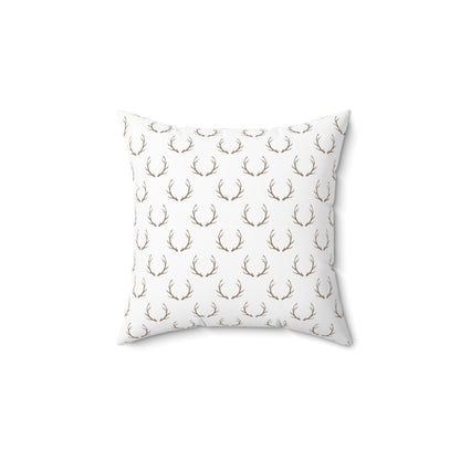 Festive Fusion Spun Polyester Square Pillow – Holiday Accent Decor