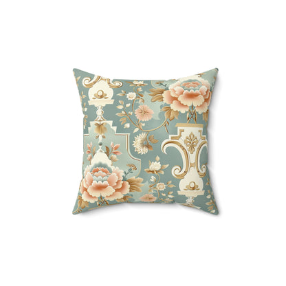 Timeless Elegance: Chinoiserie Collection Accent Pillow