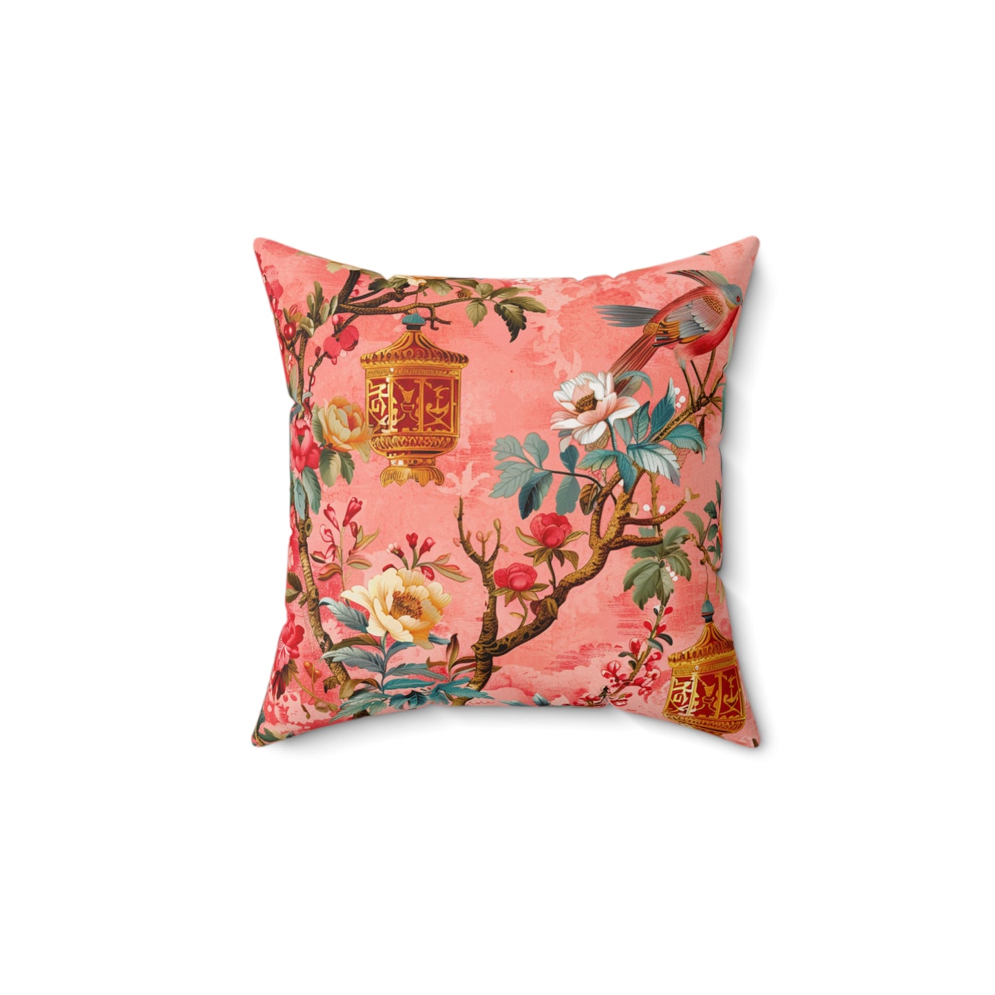 Timeless Elegance: Chinoiserie Collection Accent Pillow