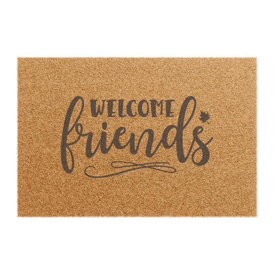 Fall Porch Decor Welcome Friends Doormat