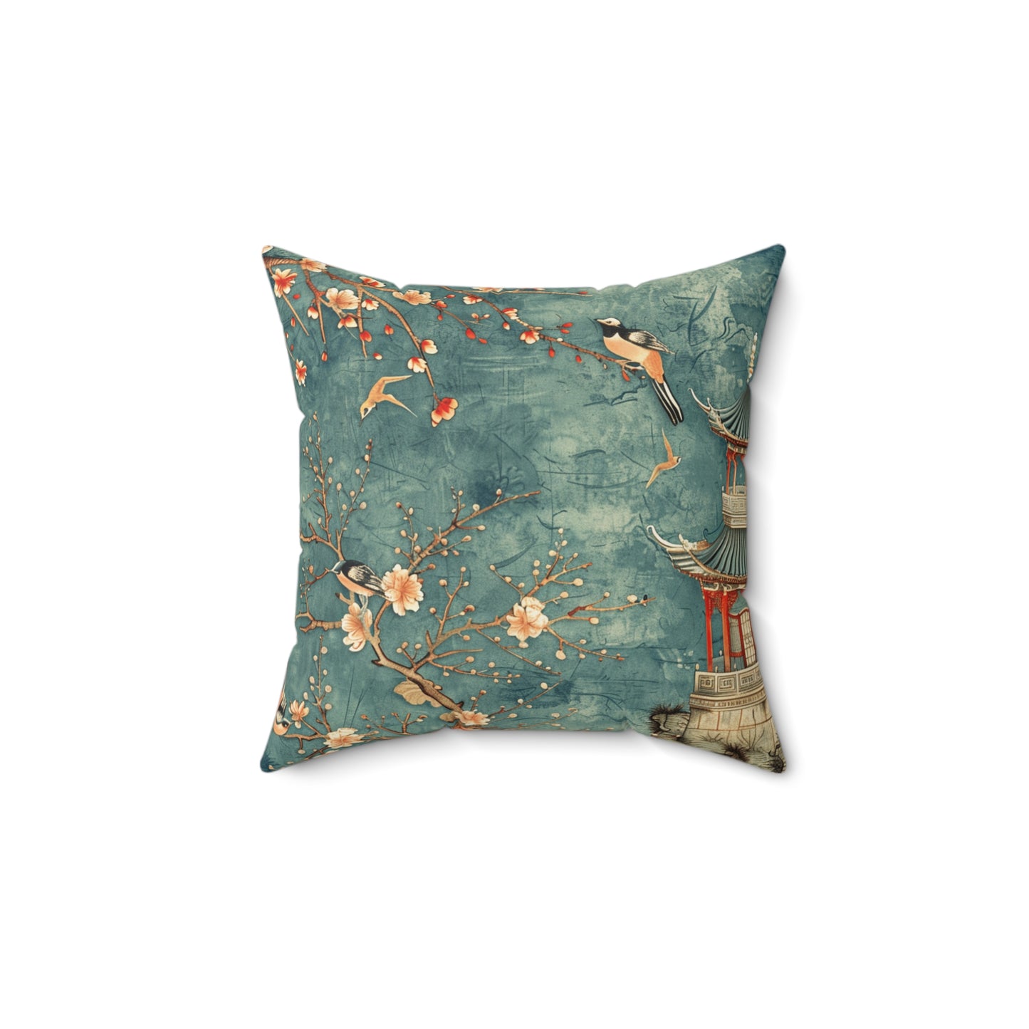 Timeless Elegance: Chinoiserie Collection Accent Pillow