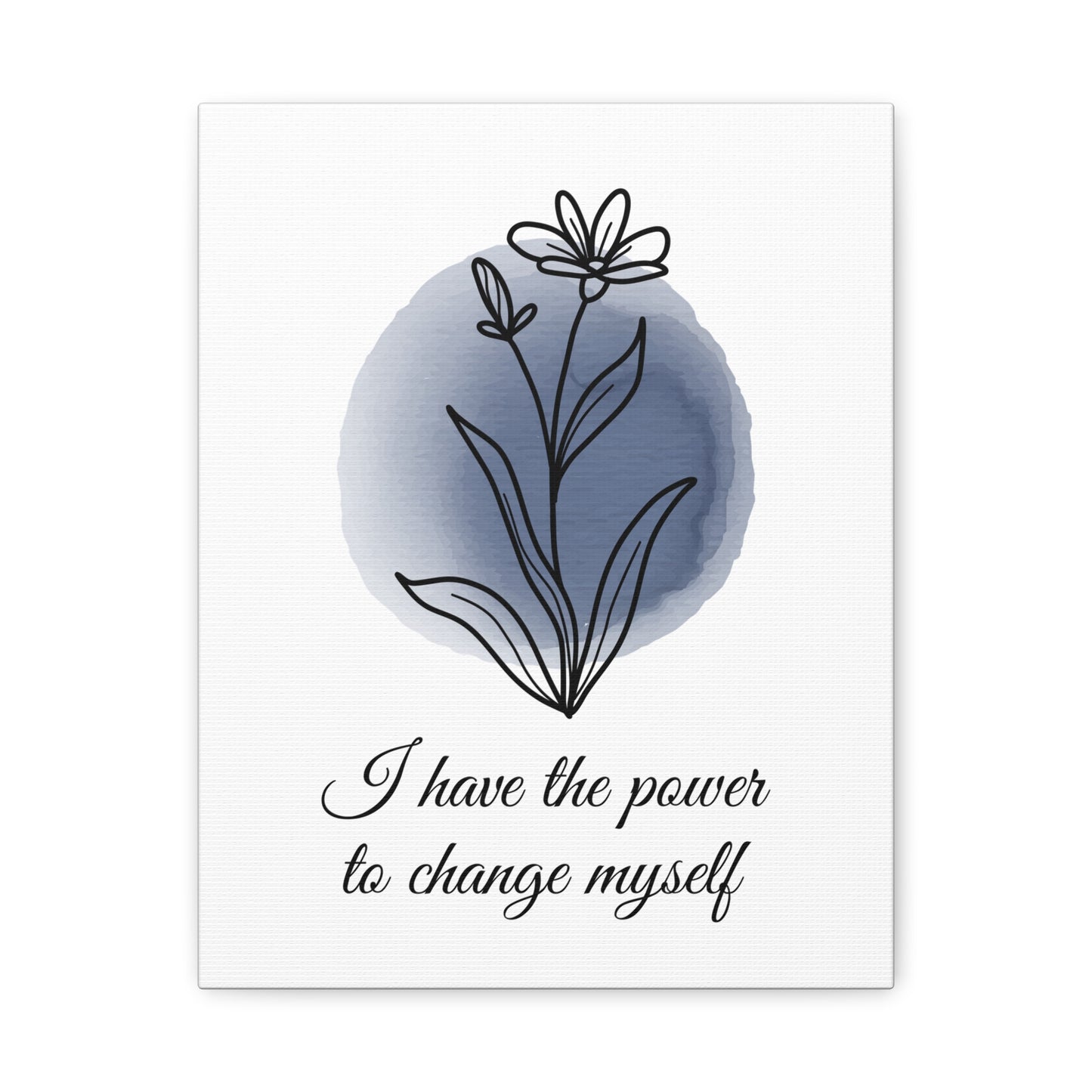 Motivational Wall Art Canvas – Inspiring Quote, Ready to Hang, Eco-Friendly Frame