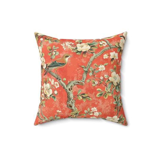 Timeless Elegance: Chinoiserie Collection Accent Pillow