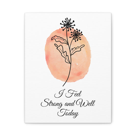 Motivational Wall Art Canvas – Inspiring Quote, Ready to Hang, Eco-Friendly Frame