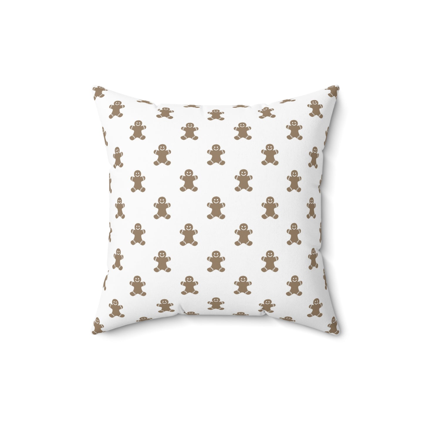 Festive Fusion Spun Polyester Square Pillow – Holiday Accent Decor