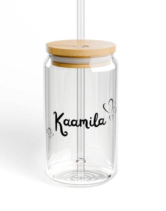 Personalized Sipper Glass, 16oz